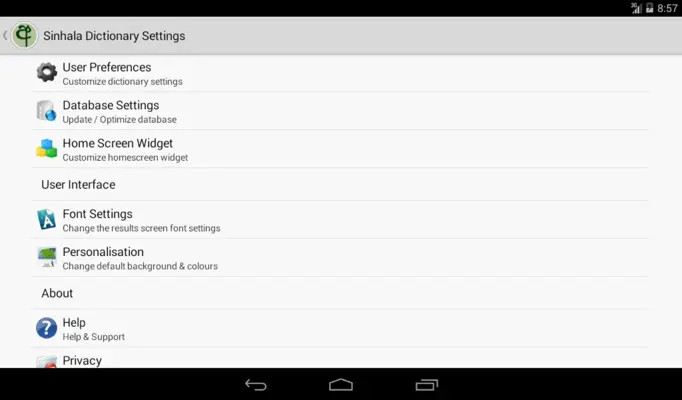 Sinhala Dictionary Offline android App screenshot 13